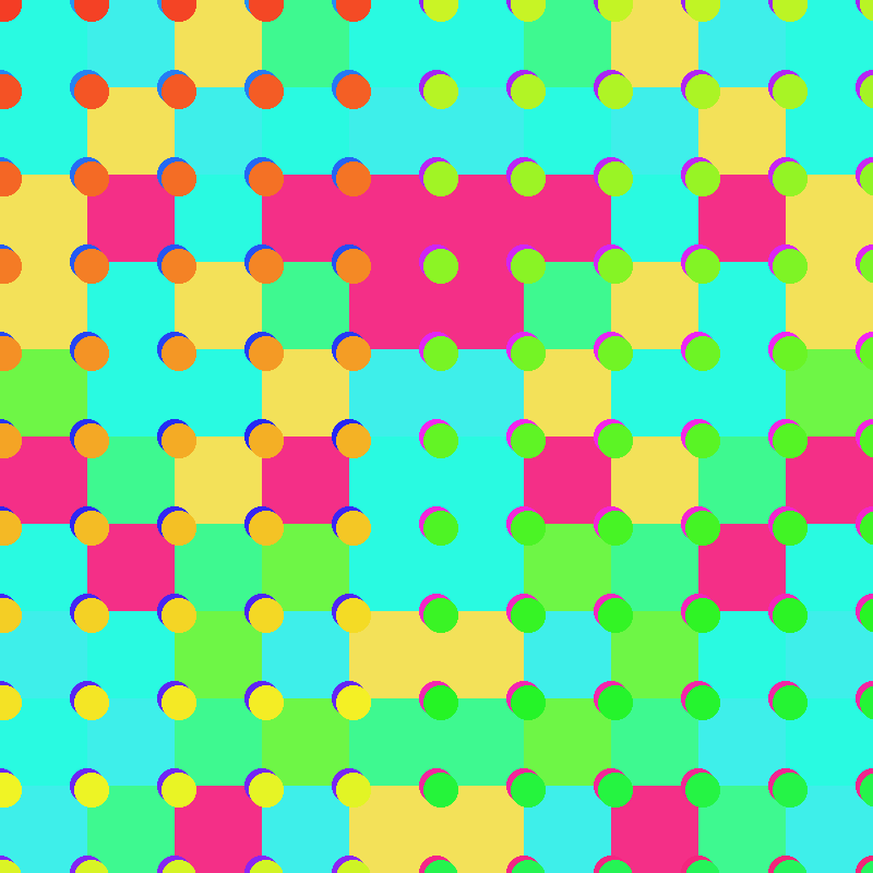 Squares and dots #6 static token preview
