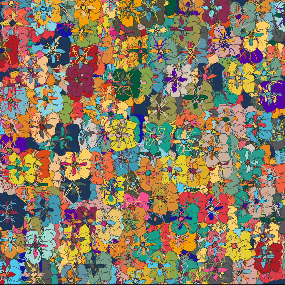 Floral Cacophony #1 static token preview