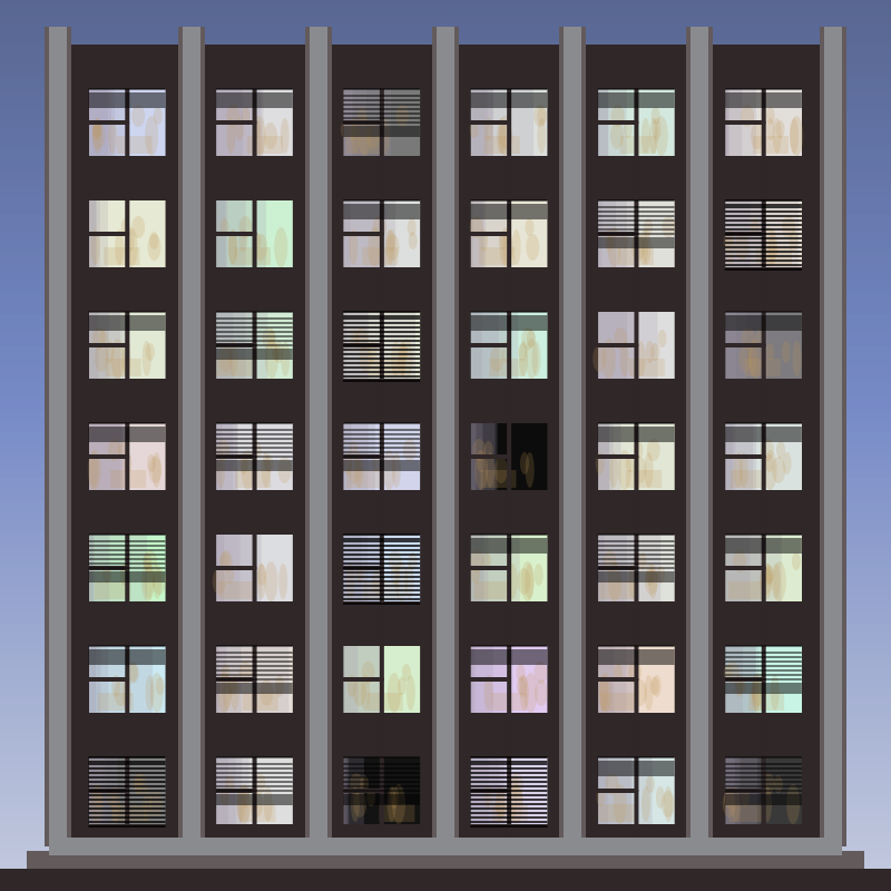 Night Windows #14 static token preview
