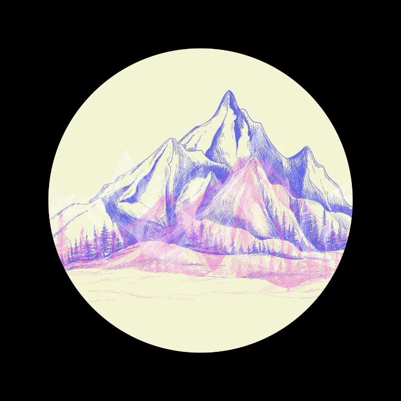There is never just one peak on a mountain #19 static token preview