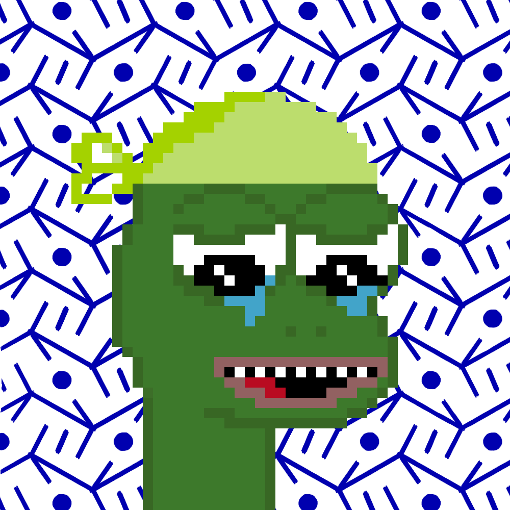 LITTLE PEPE CLUB (fxhash 1.0 batch) #13 static token preview