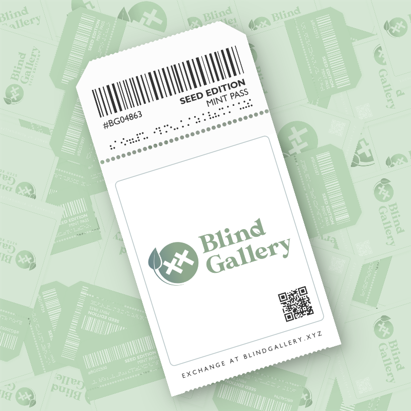 Blind Gallery Mint Pass (Seed Edition) #16 static token preview