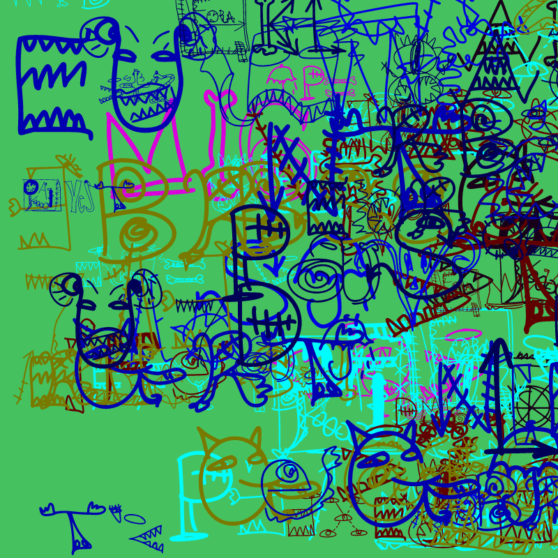 BadGraffiti F #16 static token preview