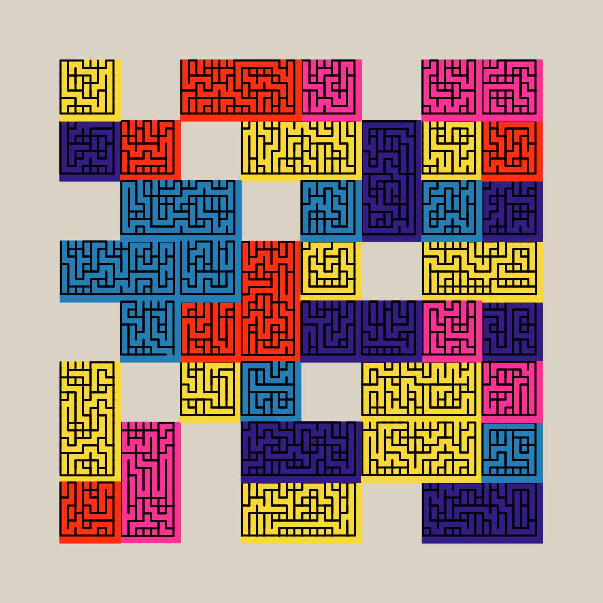 Algorithmic Labyrinth #19 static token preview