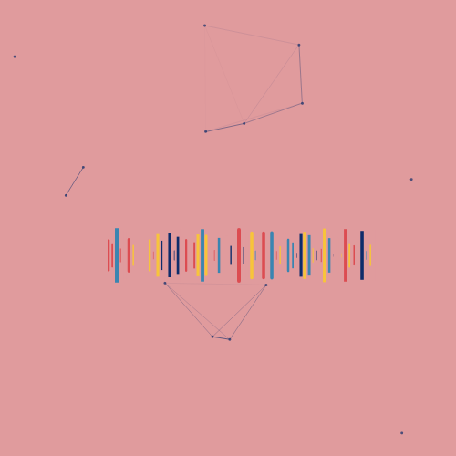 Constellation of particles in Space Sound #19 static token preview