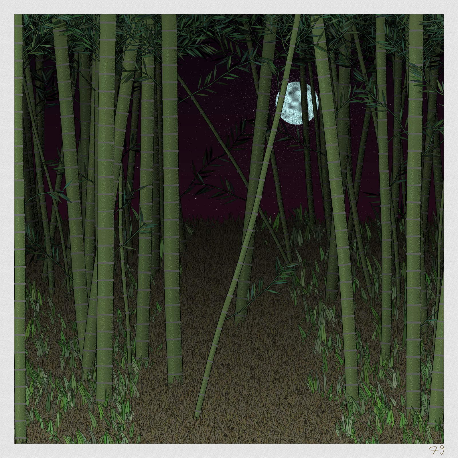 Bamboo #8 static token preview