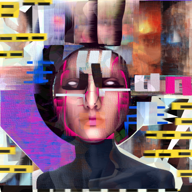 Artificial Glitch #1 static token preview
