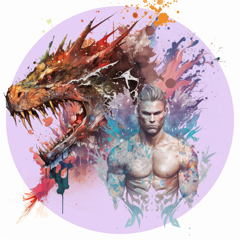 Dragon Bloke #17 static token preview