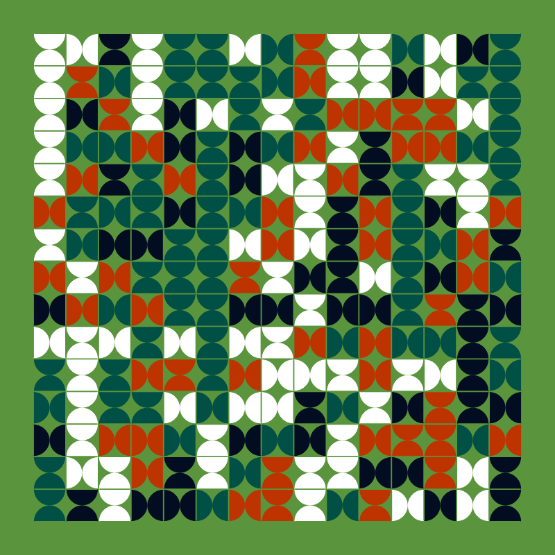 Mid-Century pattern #13 static token preview