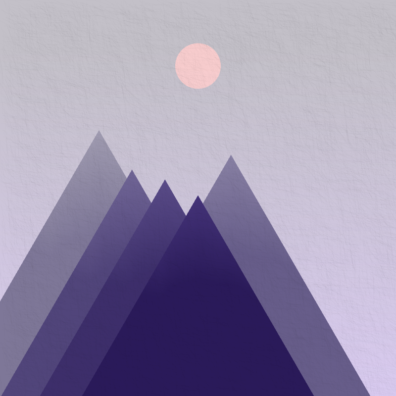 Mountain view #11 static token preview