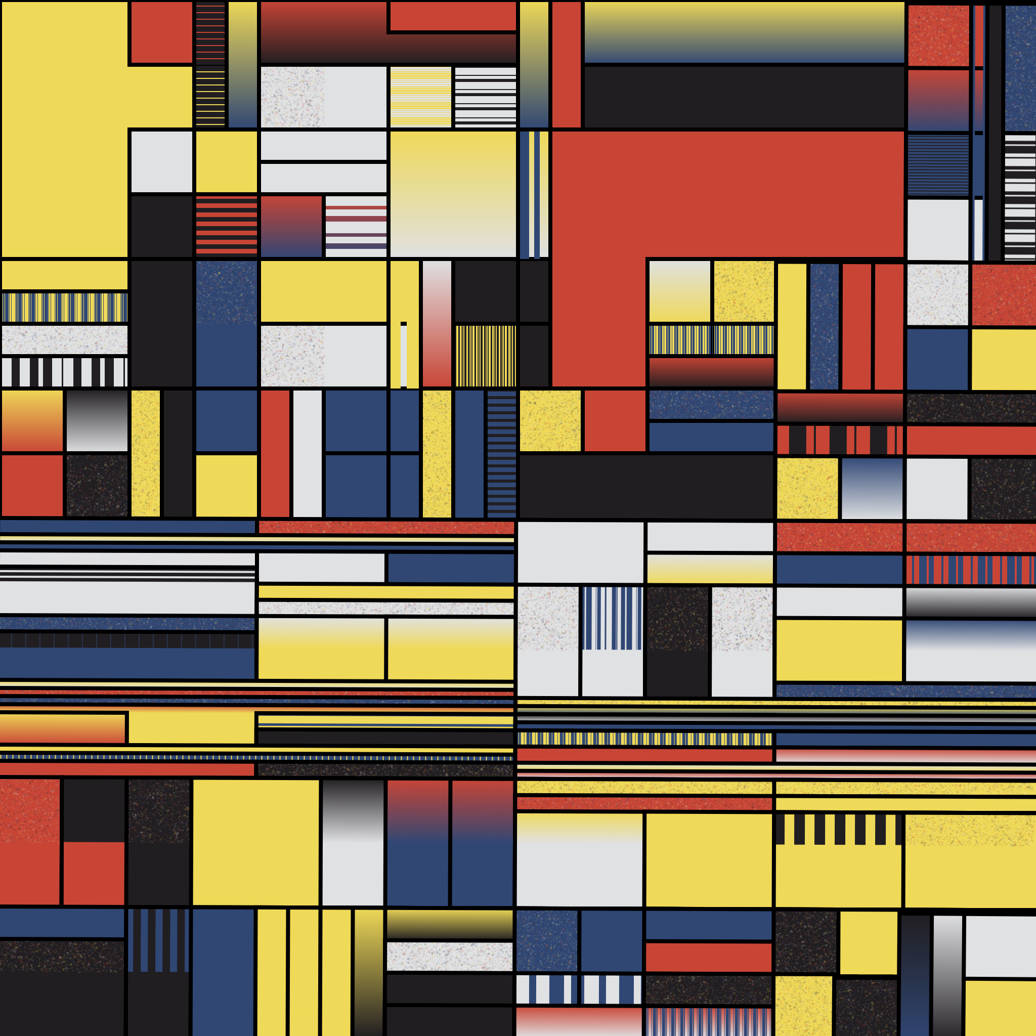 Agricultural Landscapes - Mondrian Edition #15 static token preview