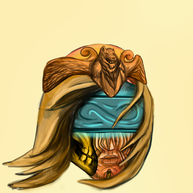 Morixels Colab #3 Ancient smileys #2 static token preview