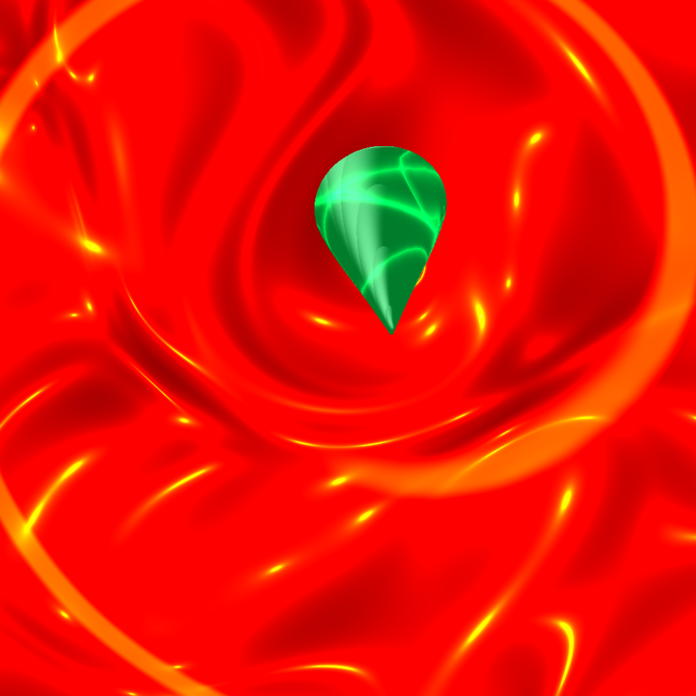 Red Intense Passion #4 static token preview