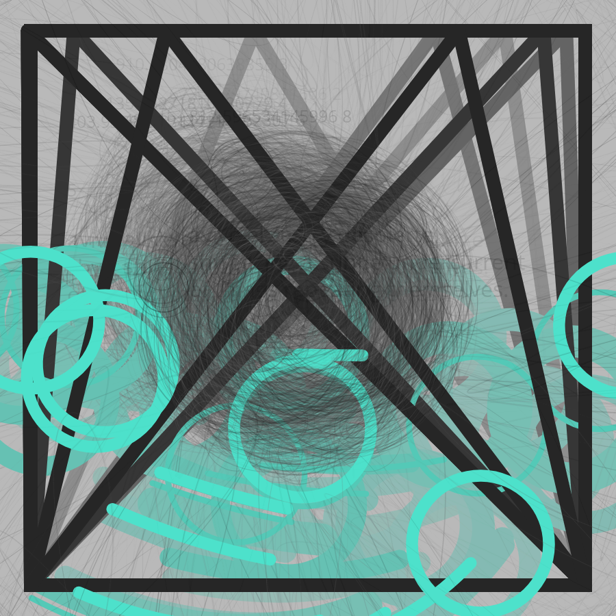 006: Generative composition: Circles #3 static token preview