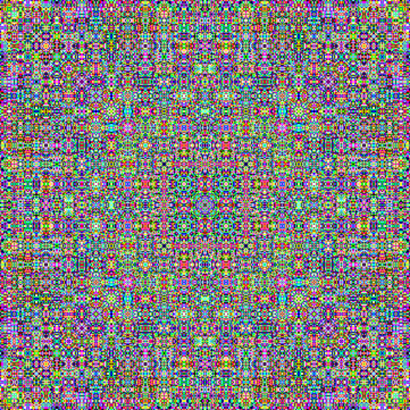 Kaleidoscopic Nexus #16 static token preview