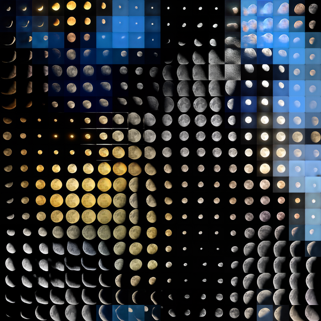 Waxing Crescent #22 static token preview