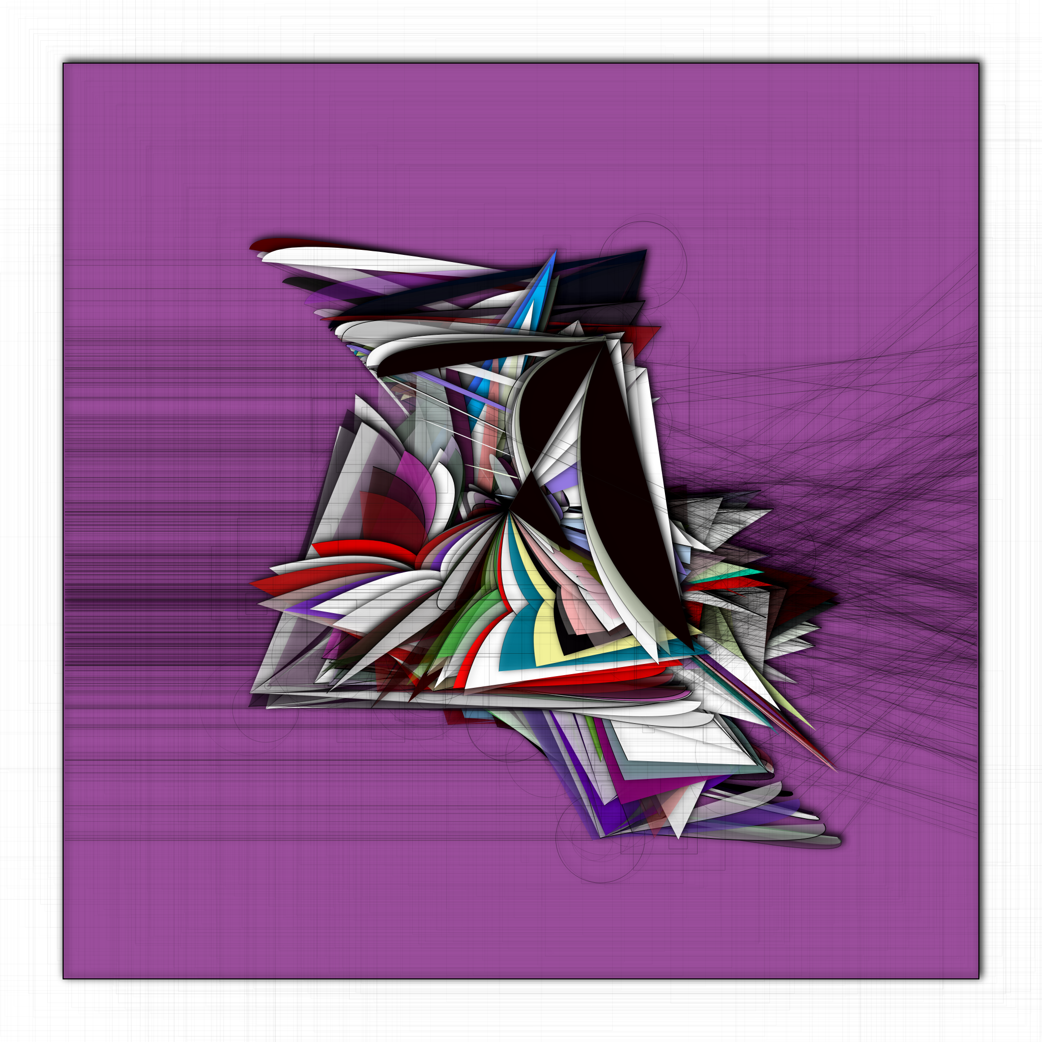 P5Js Thoughts V7 #22 static token preview