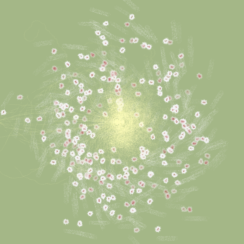Whirlwind Blossom #14 static token preview