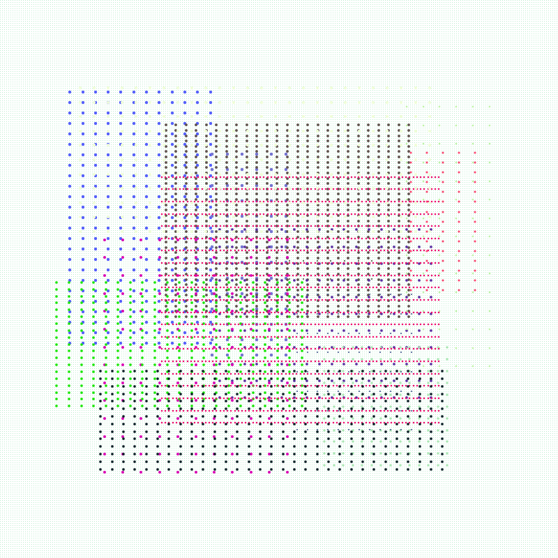 pointillist patchwork #18 static token preview
