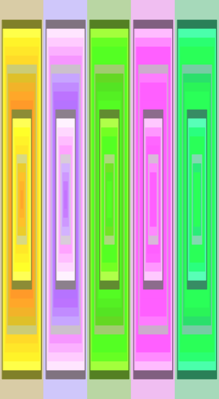 Colored bands #9 static token preview