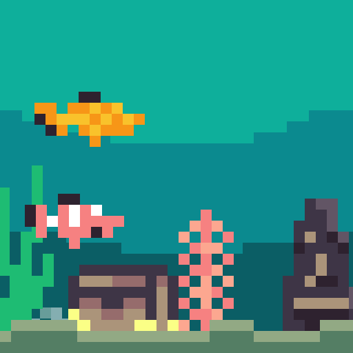 Pixel Aquarium #7 static token preview
