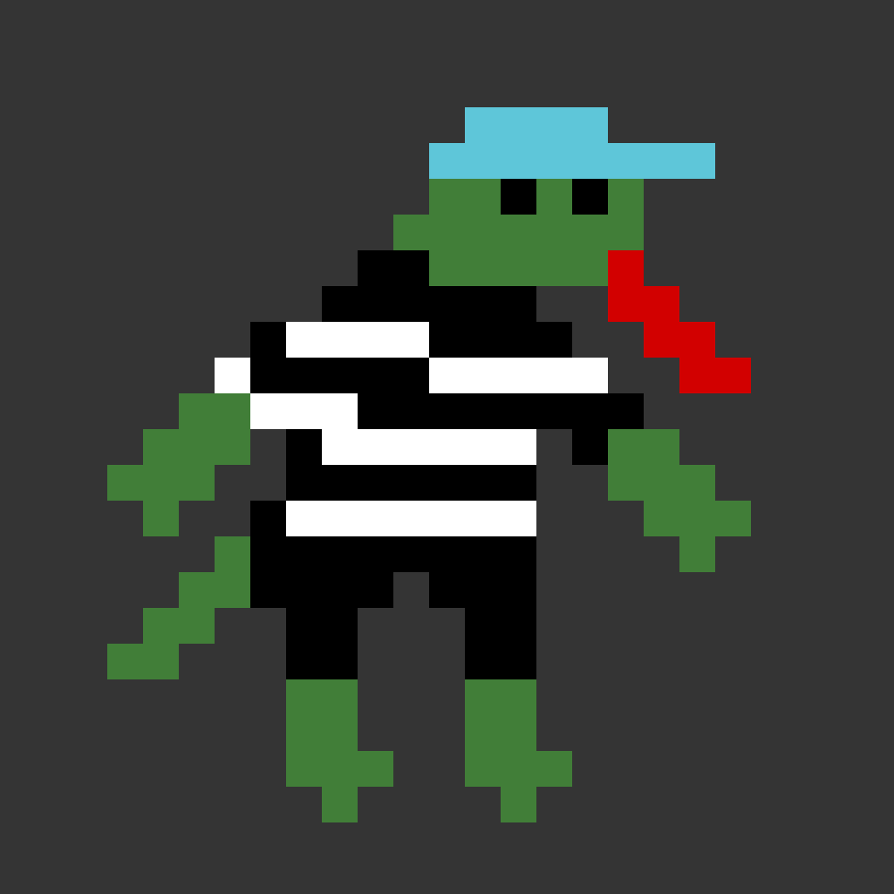 PIXEL TEZZY #23 static token preview