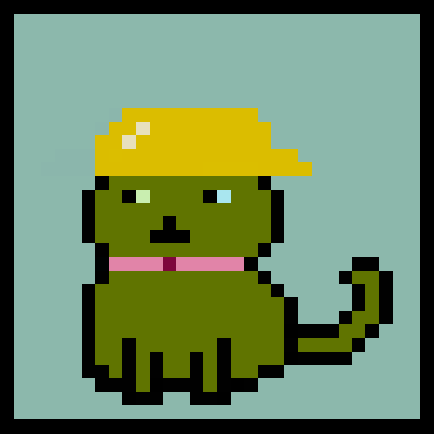 Lazy Kitties #987 static token preview