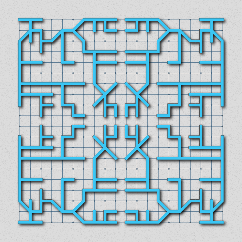 Symmetrical Layout #16 static token preview