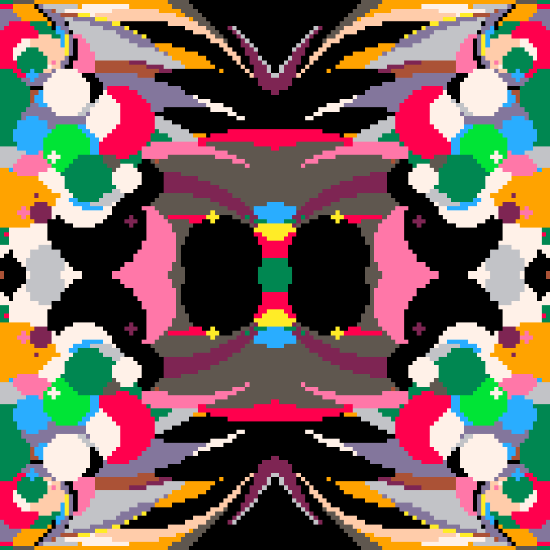 Rapid Psychedelic Inkblot Test Generator #12 static token preview