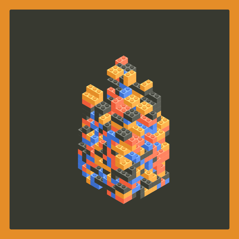 Lego Tower #34 static token preview