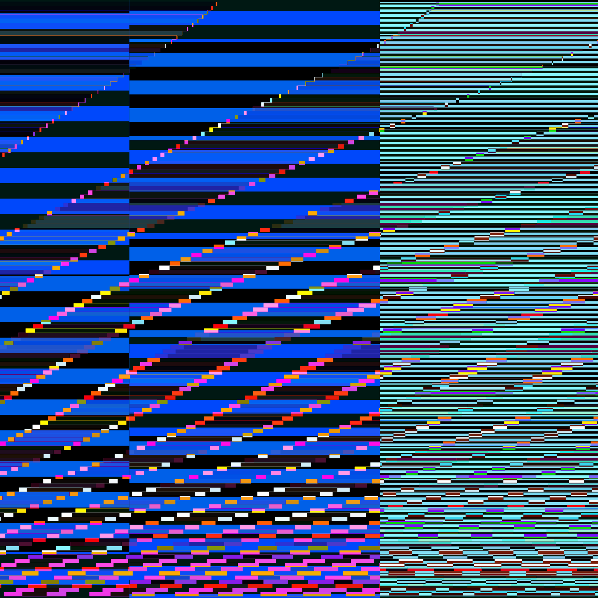 Glitchometry Stripes #17 static token preview