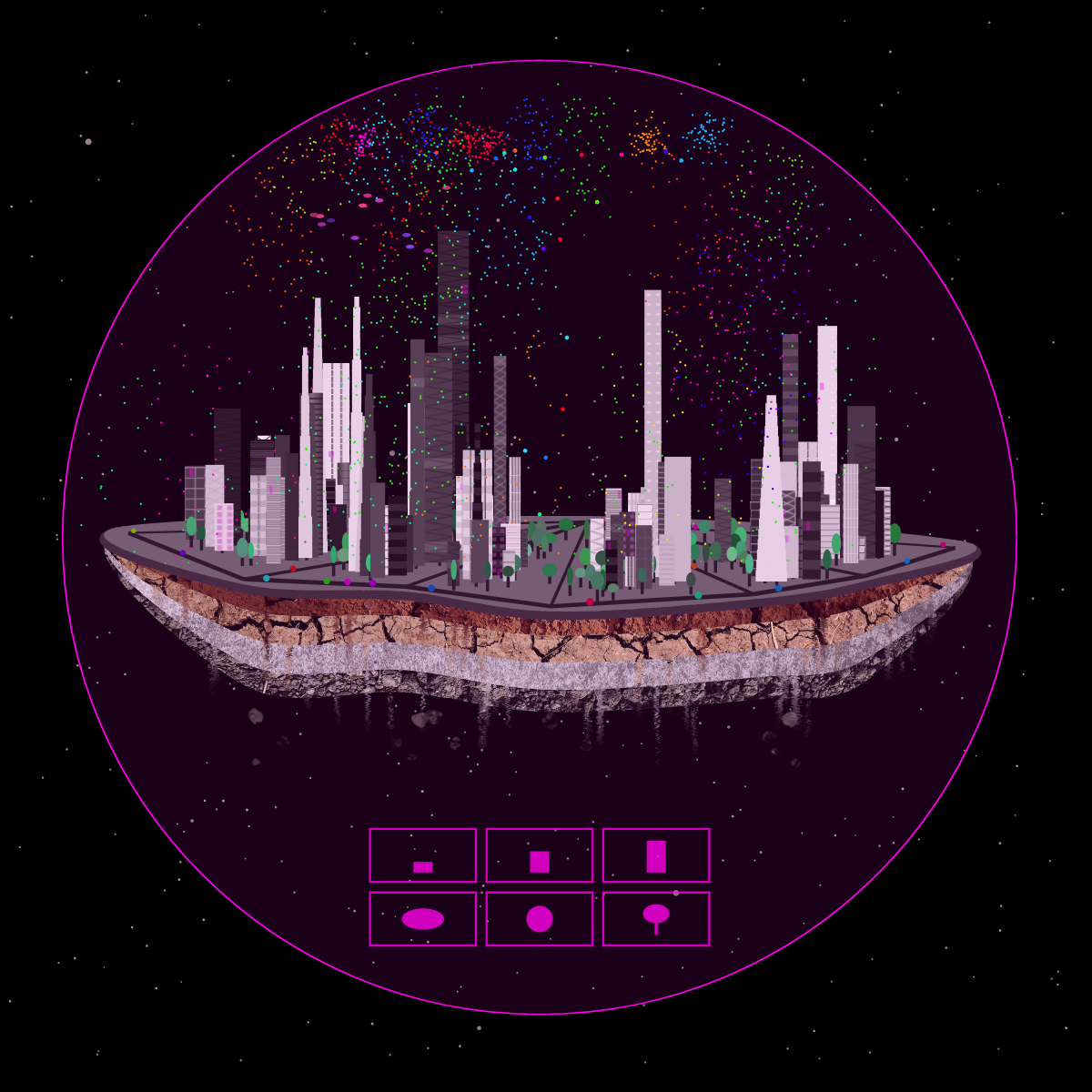 Fluidynamix - Cities #22 static token preview
