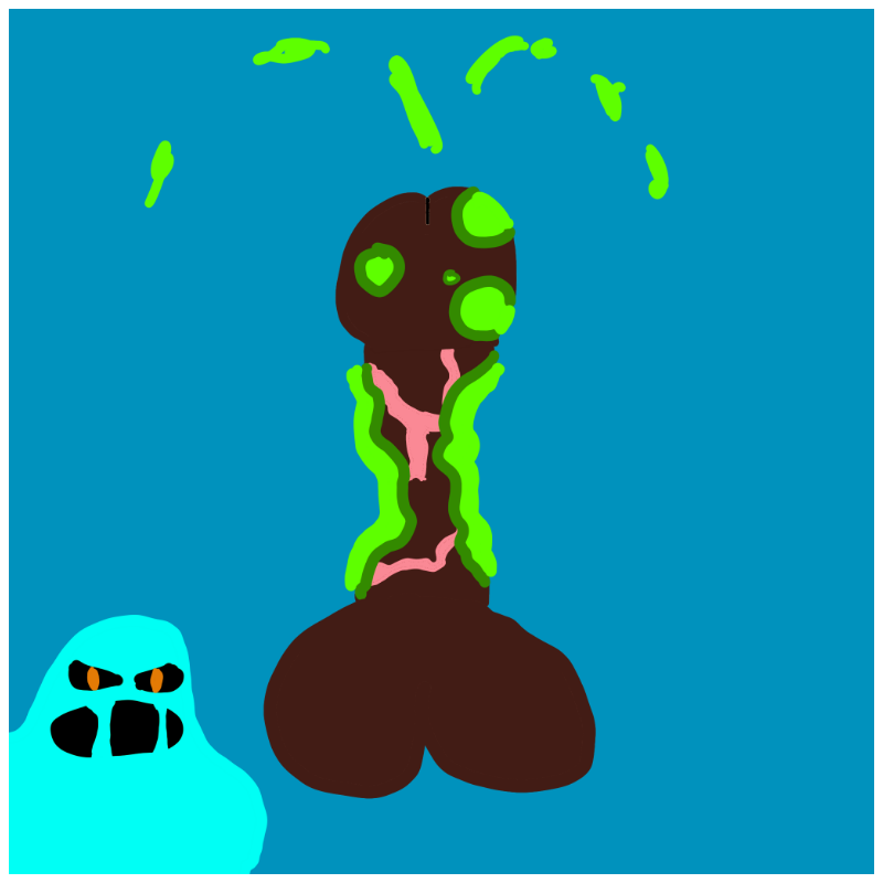 Decayed Dickgenerative Art #10 static token preview