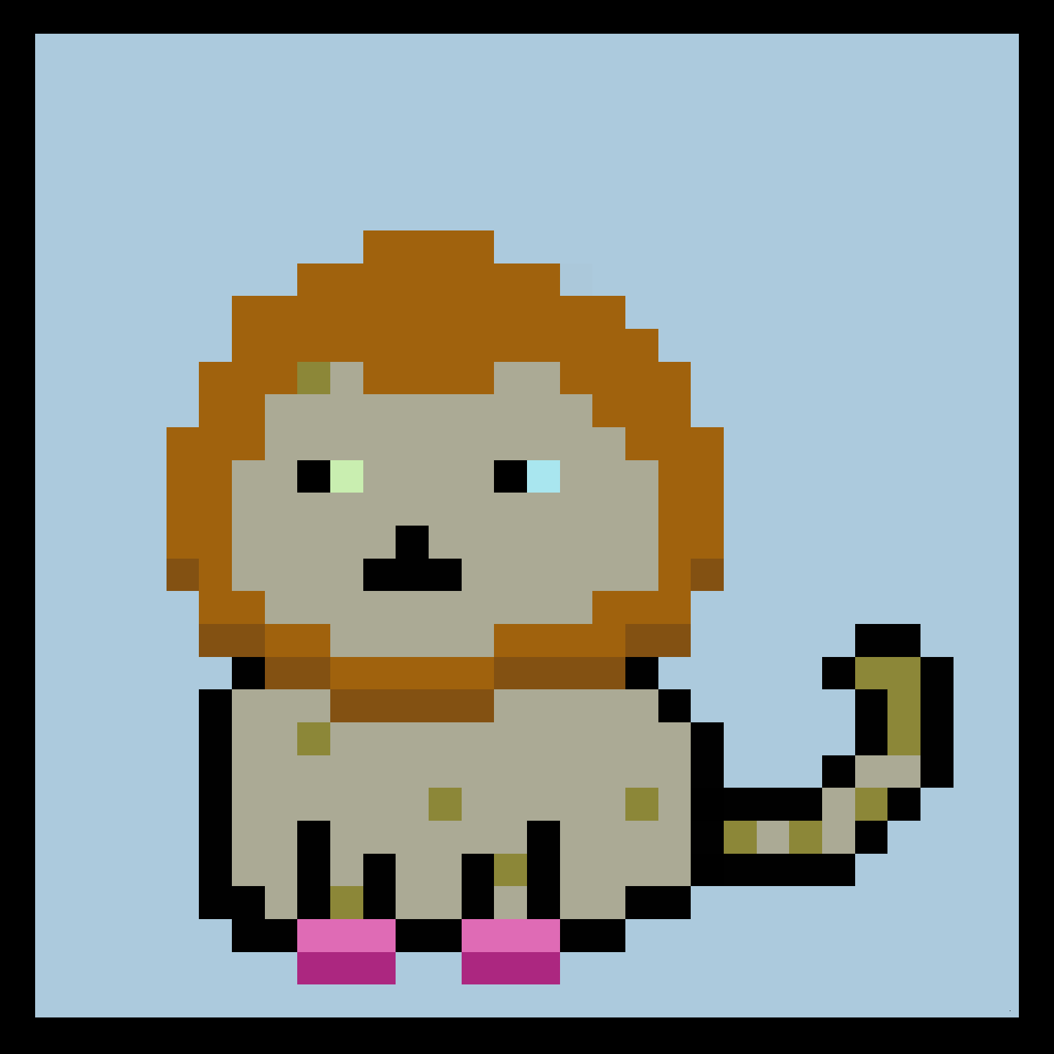 Lazy Kitties #86 static token preview