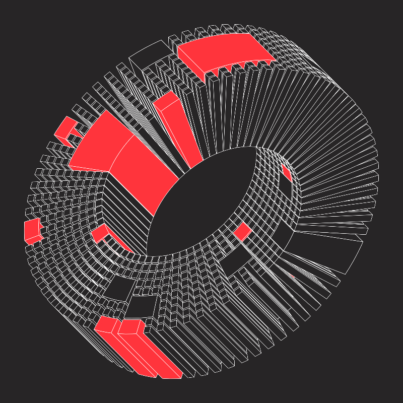 Ex Mobius (Neon Red) #4 static token preview