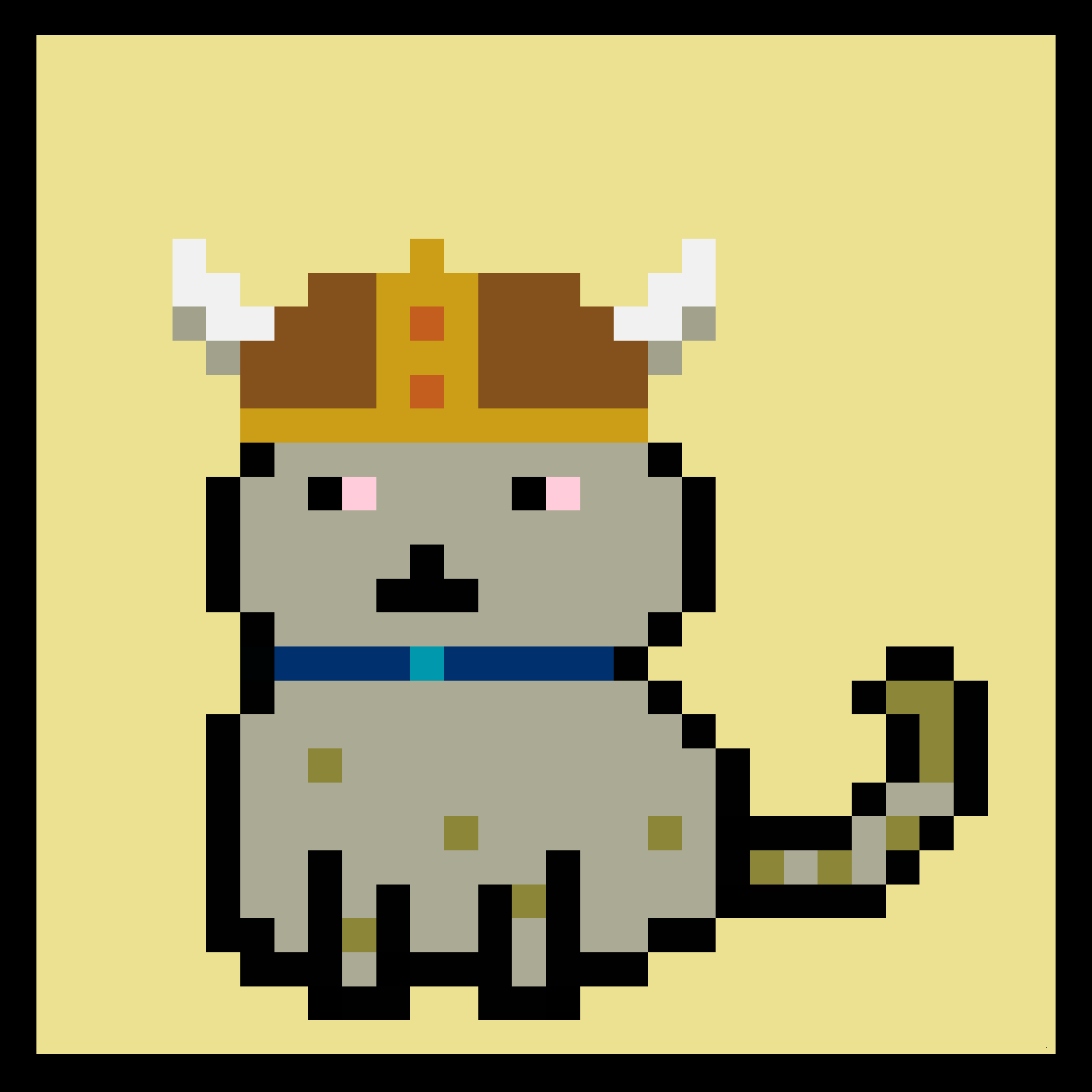 Lazy Kitties #6 static token preview