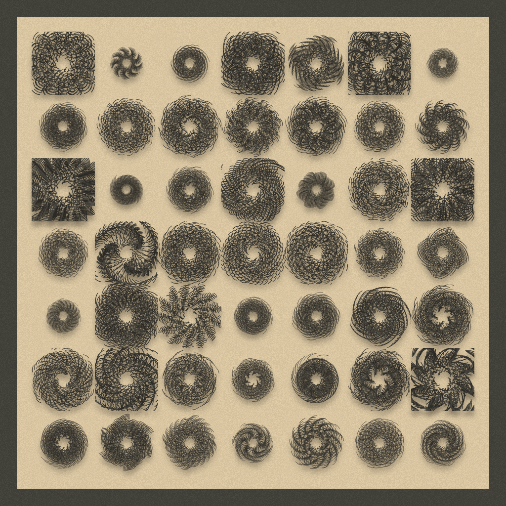 Spirograph Study #10 static token preview