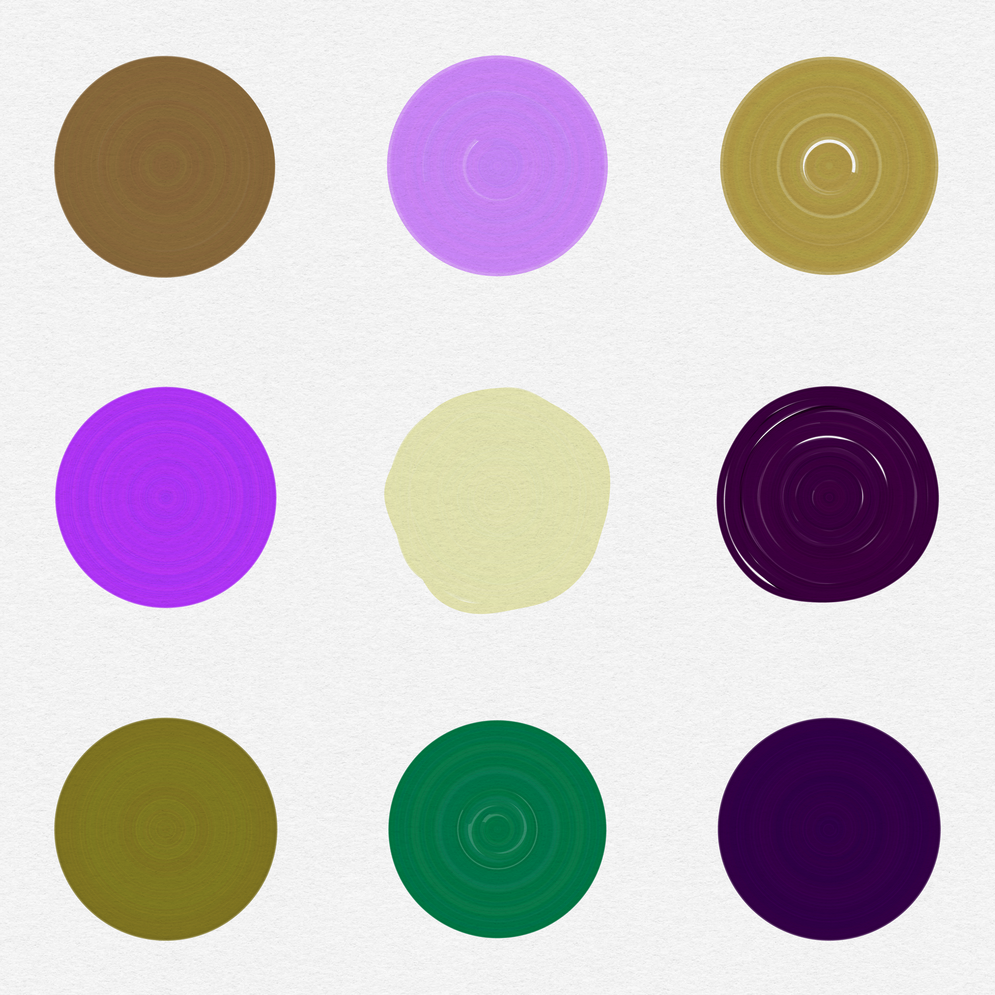 M'Fing Dots on a M'Fing Grid #12 static token preview