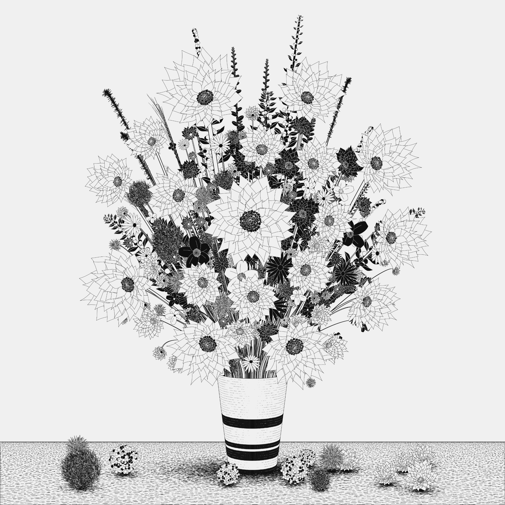 Flower Arrangement #17 static token preview