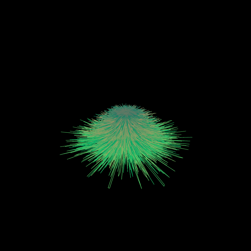 Electric hair #4 static token preview