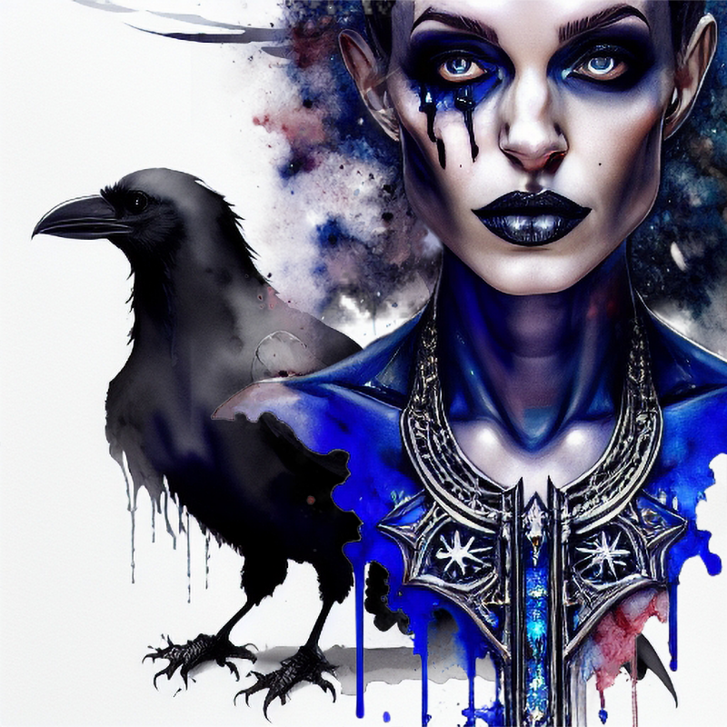 Black Raven #1 static token preview