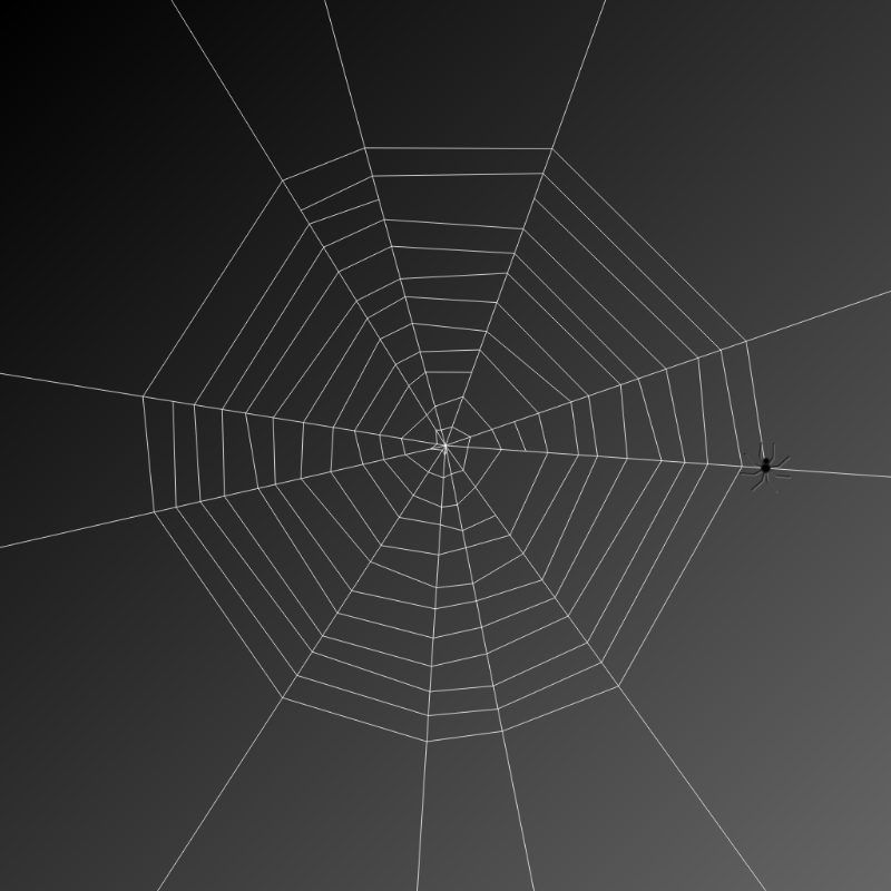 Weaving Spiders #11 static token preview