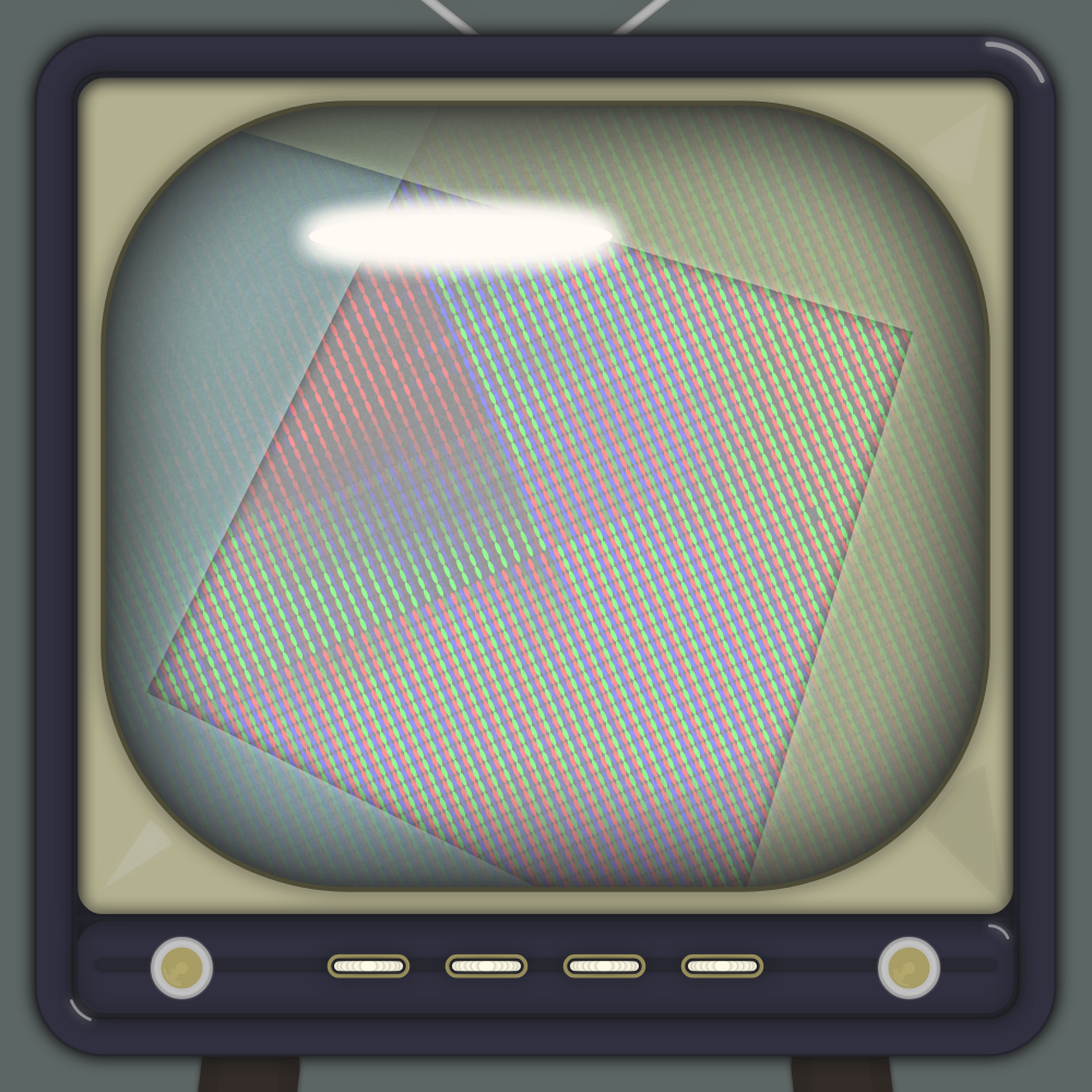 broken TV #1 static token preview