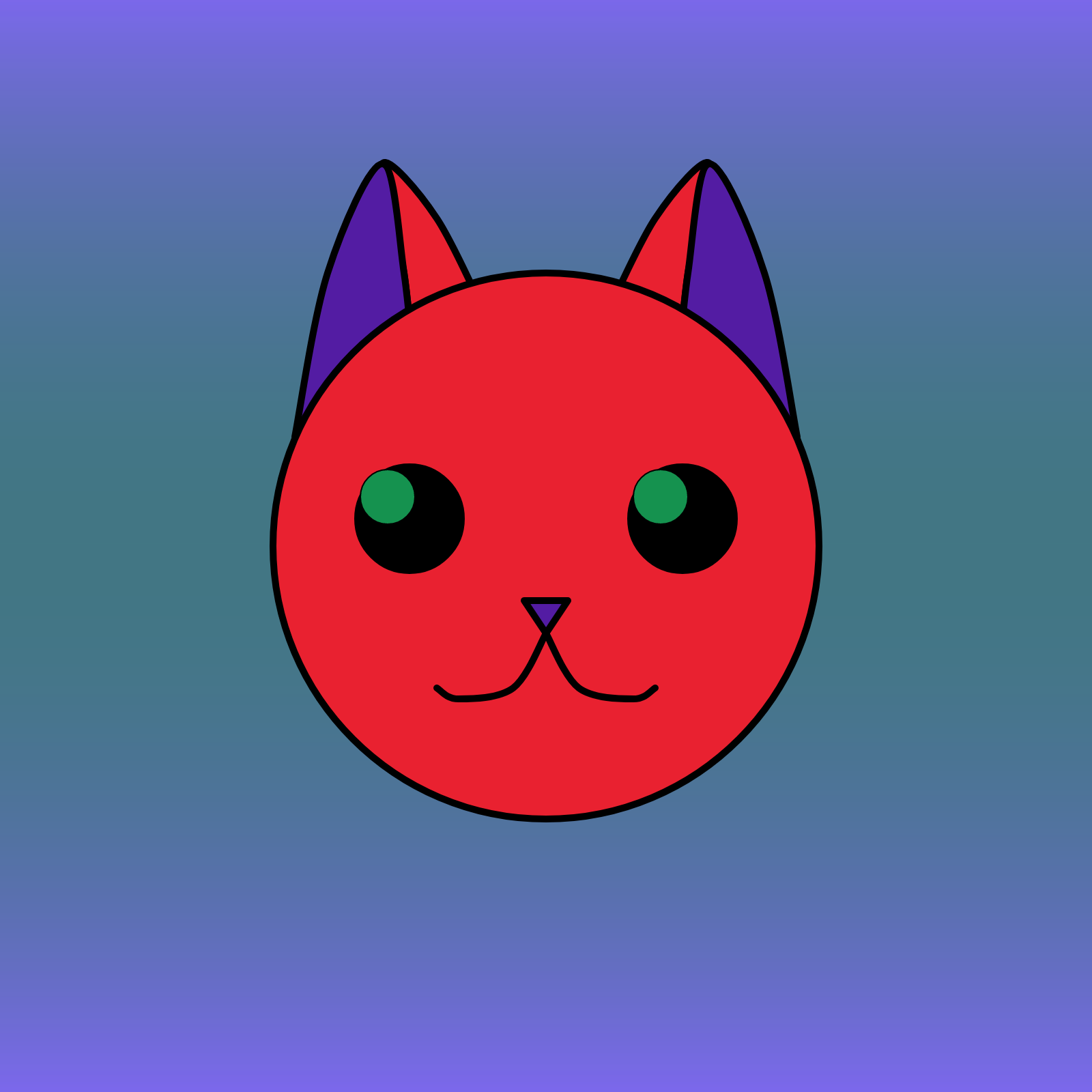 Crypto Kittens VOL.1 #15 static token preview