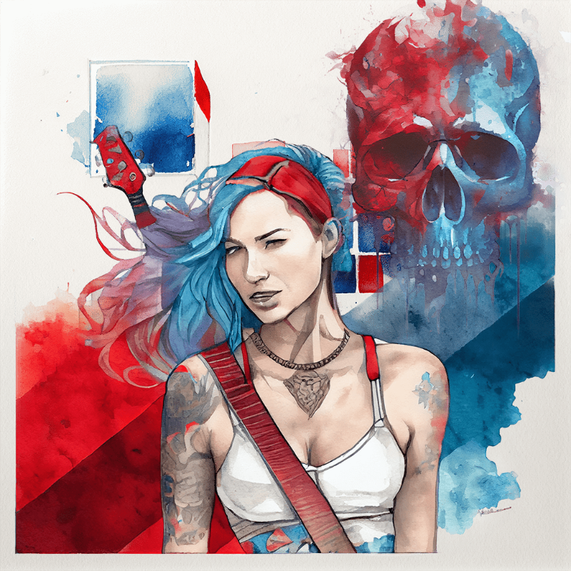 Hard Rock Girl 1 #21 static token preview