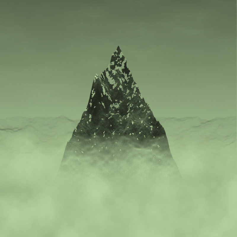 Mountain Peak #1 static token preview