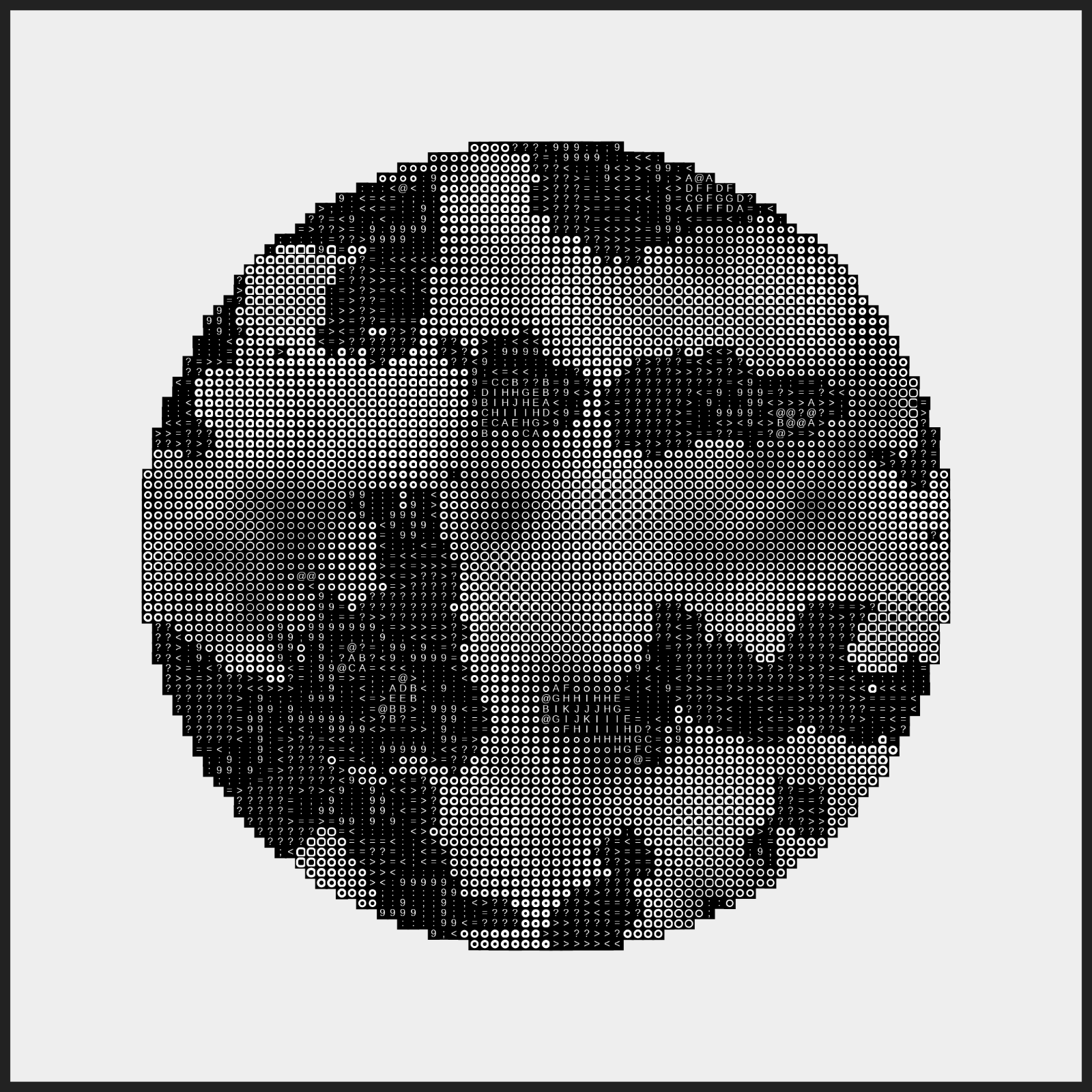 Mapa Mundi [ascii] #8 static token preview