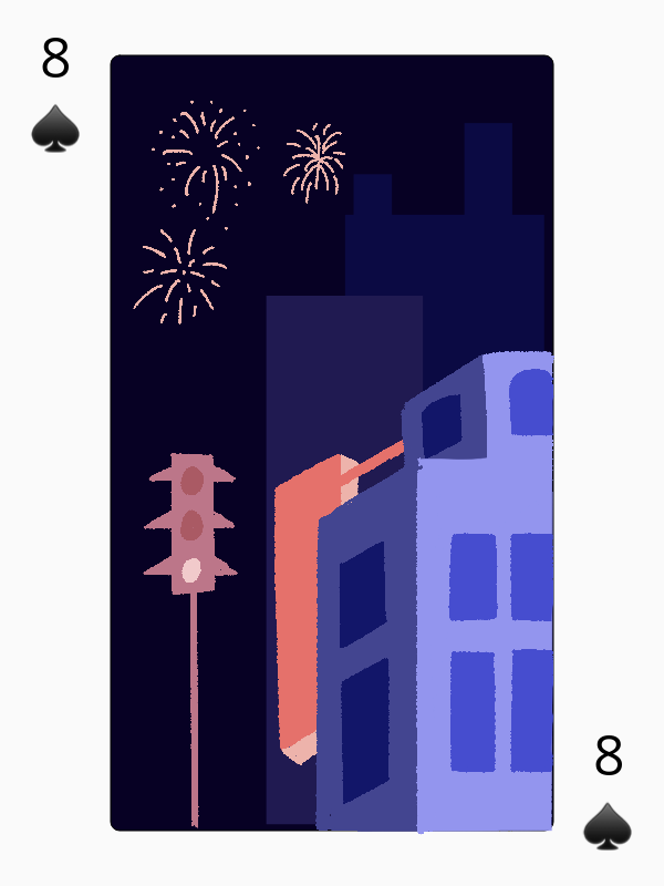 Poker -- Strolling in the Night #24 static token preview