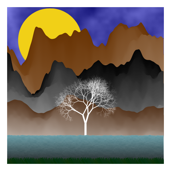 Landscape #24 static token preview