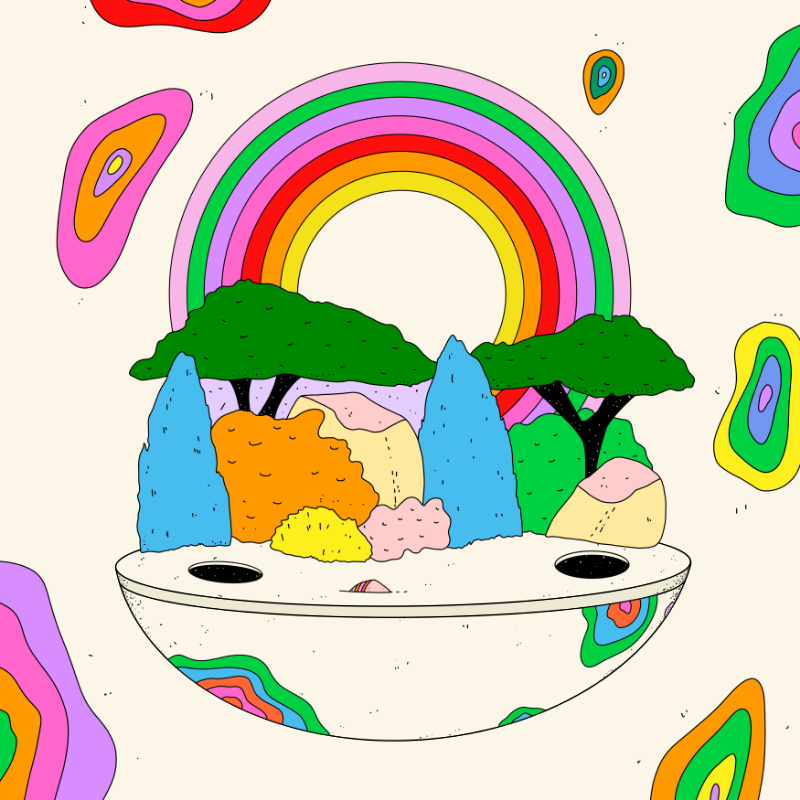 🌈🌴🪐 #16 static token preview